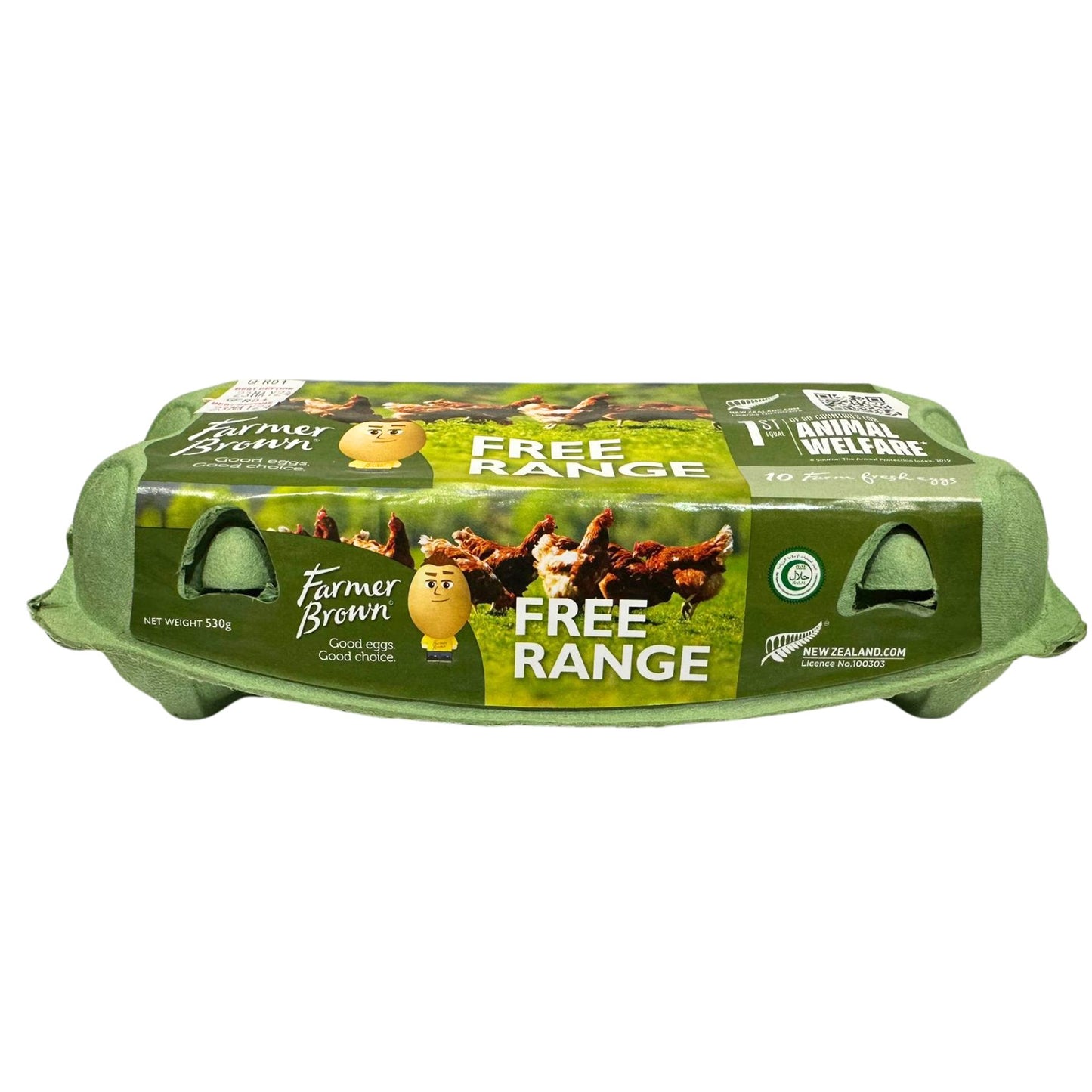 Farmer Brown Free Range - Fresh Eggs 10s