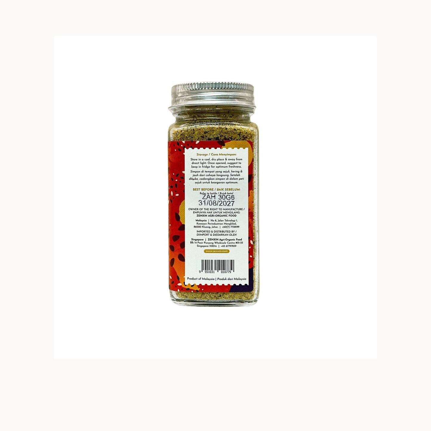 Simply Natural Flaxseed Sesame Salt EA 50g