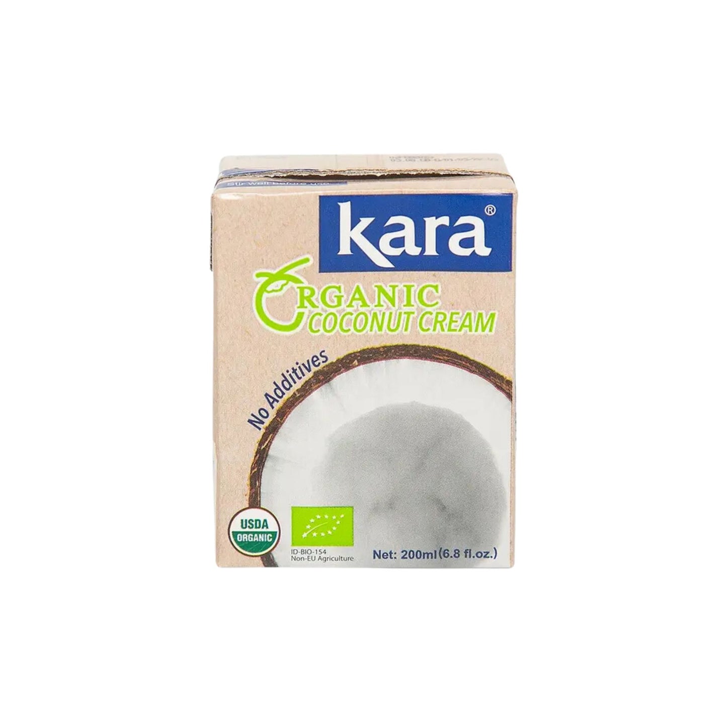 Kara Organic Coconut Cream 200ml