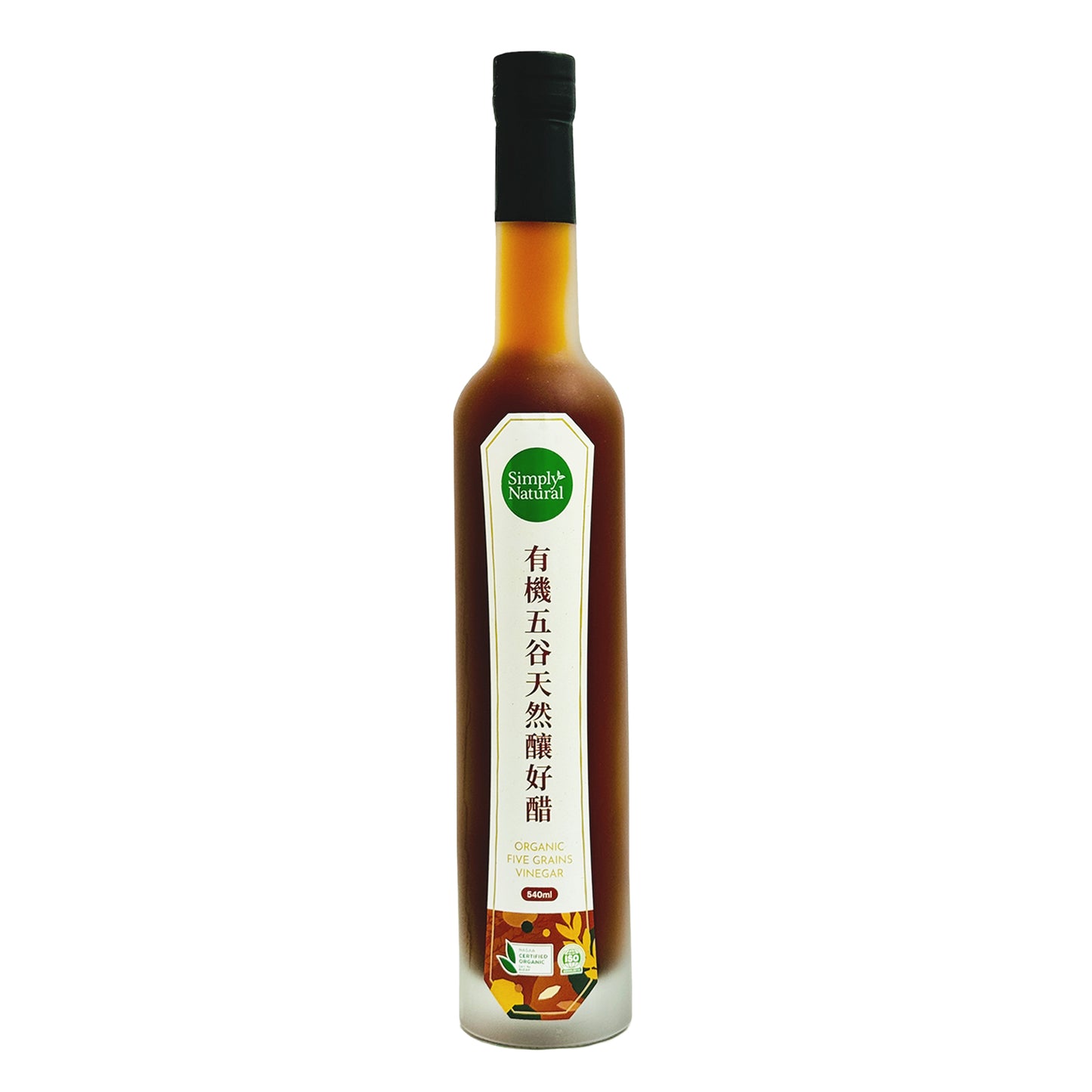 Simply Natural Organic Five Grains Vinegar 540ml