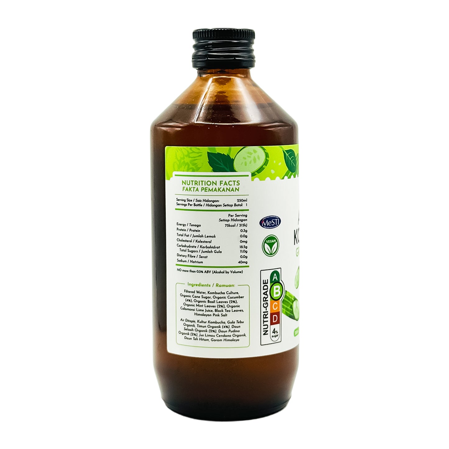 Simply Natural Green Orchard Kombucha 250ml