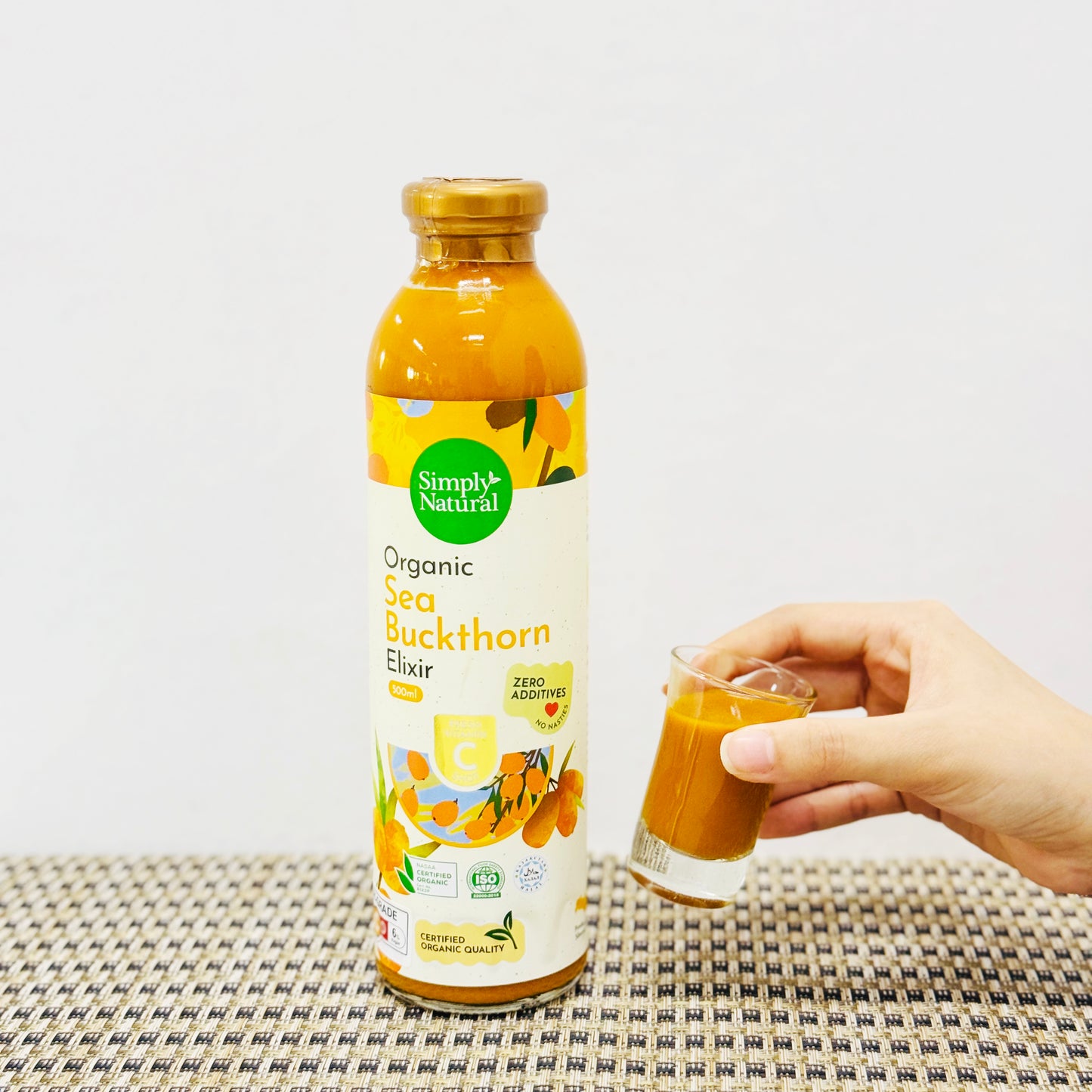 Simply Natural Organic Sea Buckthorn Elixir 500ml