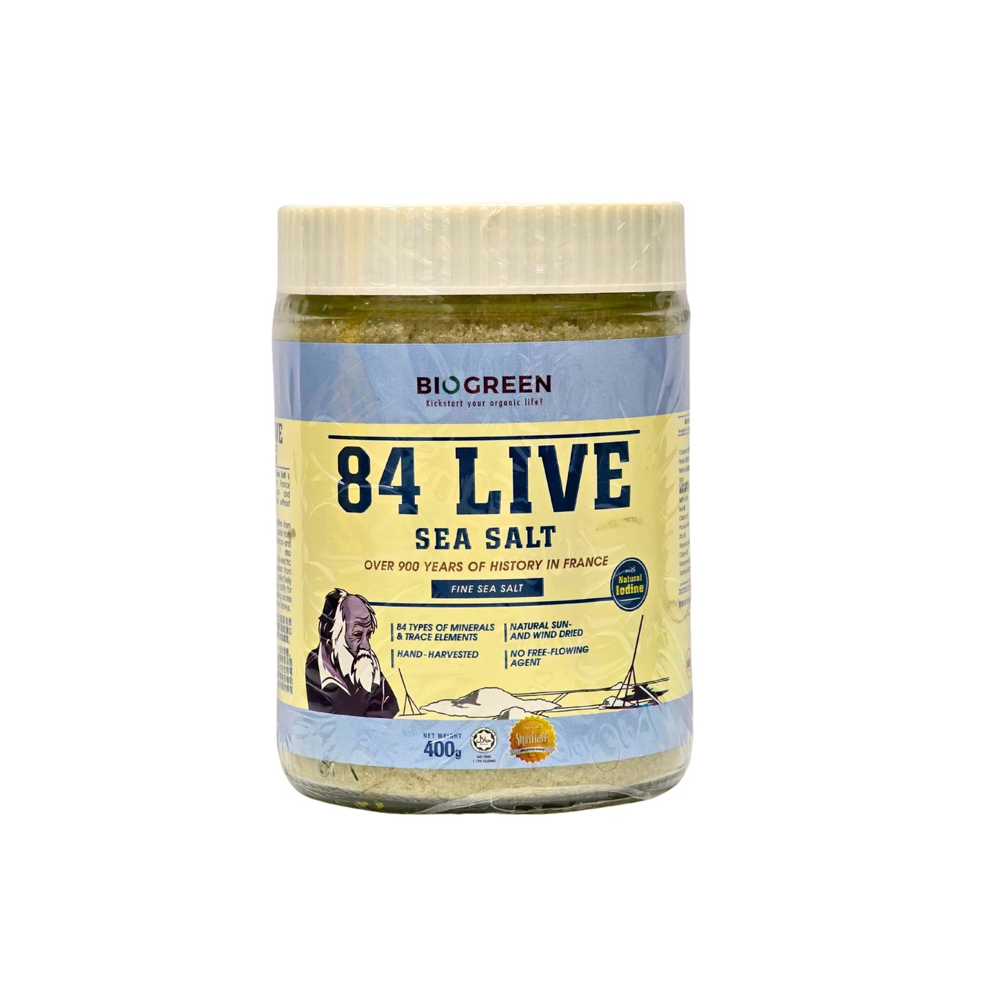 Biogreen 84 Live Sea Salt