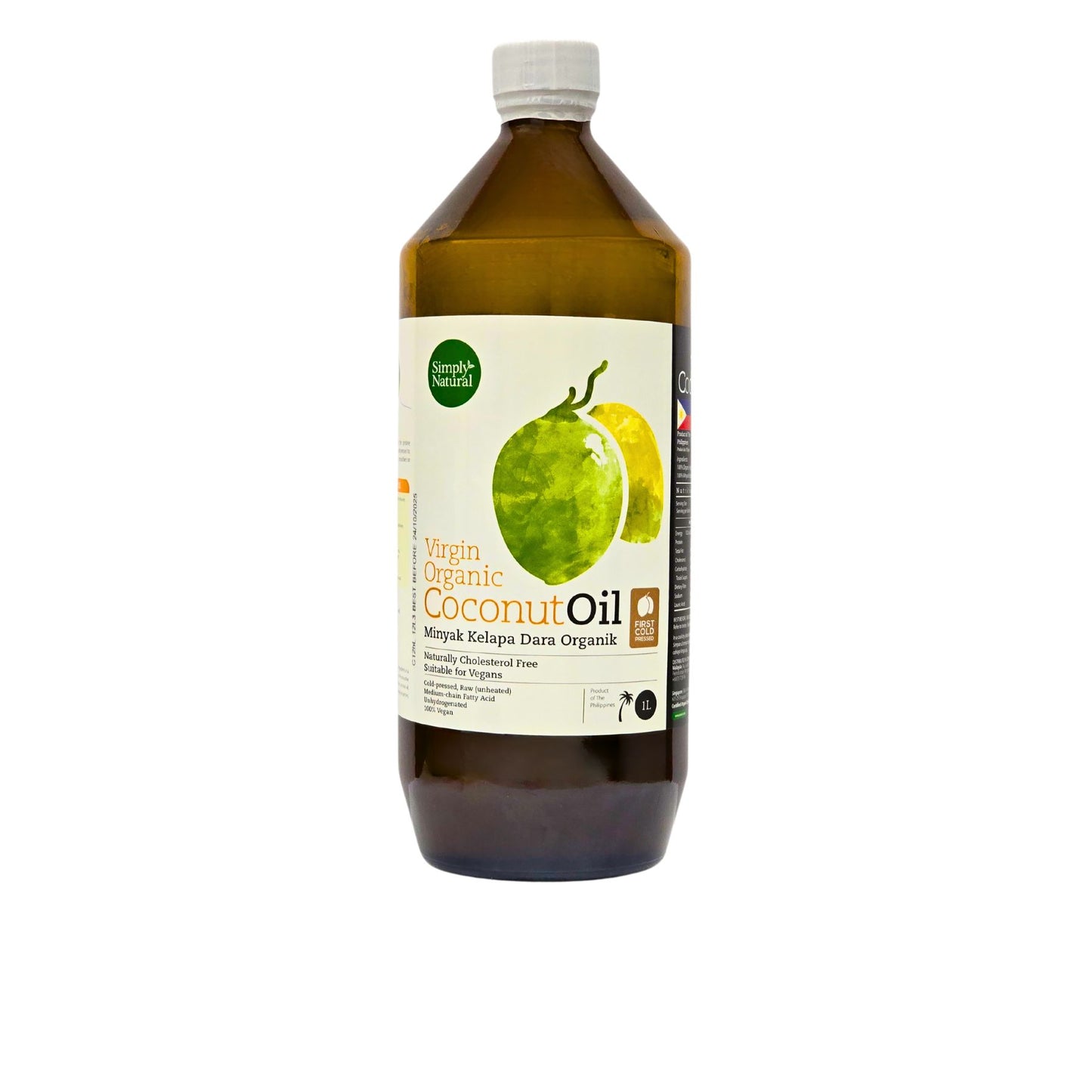 Simply Natural Organic Virgin Coconut Oil 1L