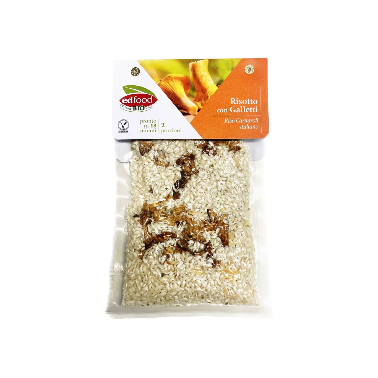 Edfood Organic Bio Line-Risotto con Galletti 200g