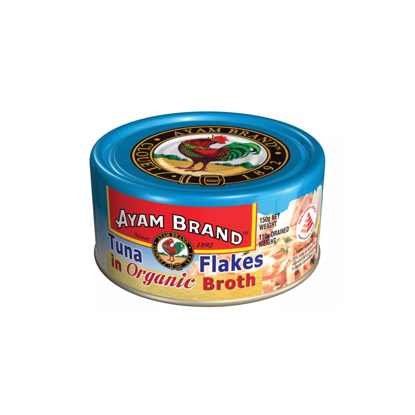 Ayam Brand Tuna Flakes in Organic Broth 150g