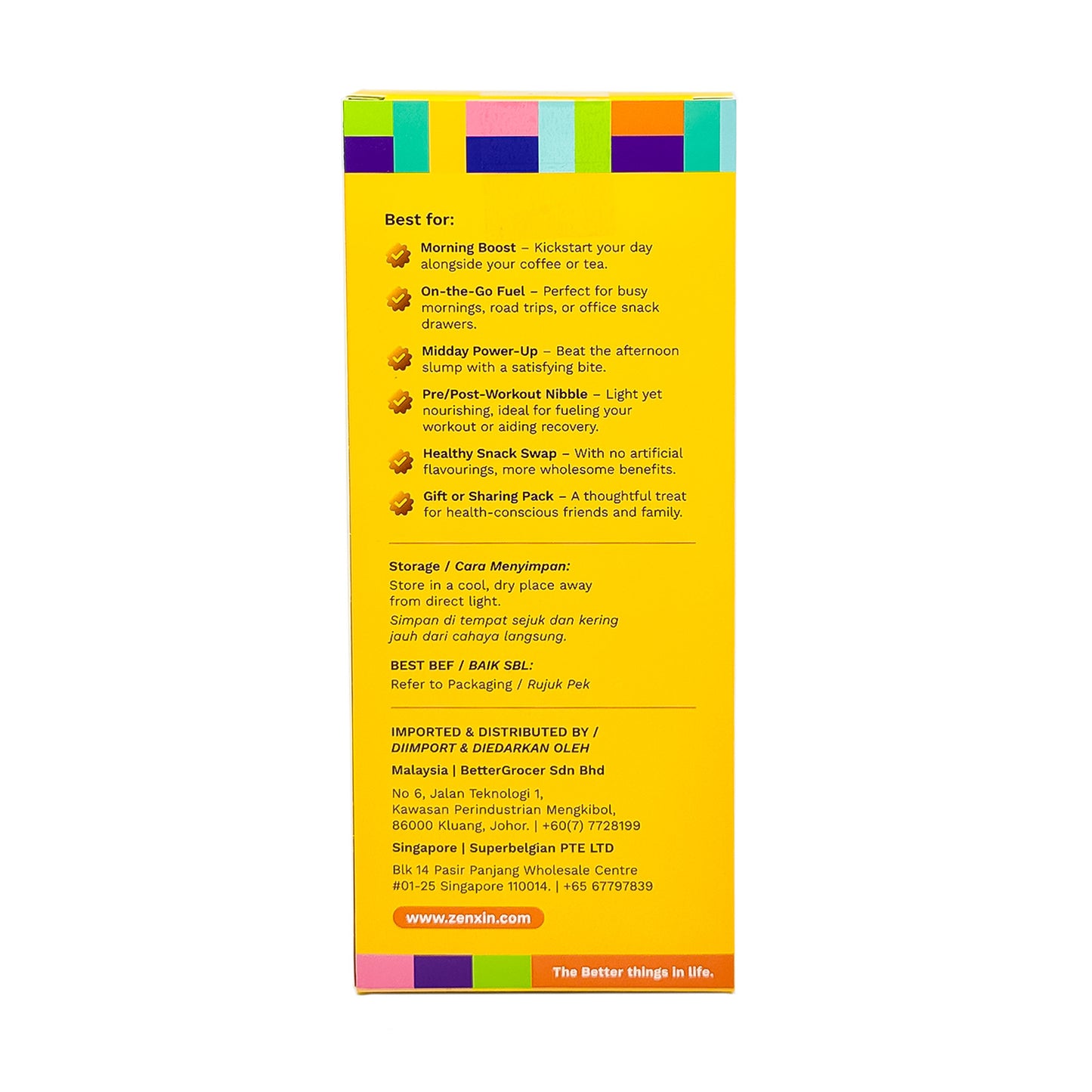 Better Gourmet 5 Black Multigrain Biscuits EA 180g