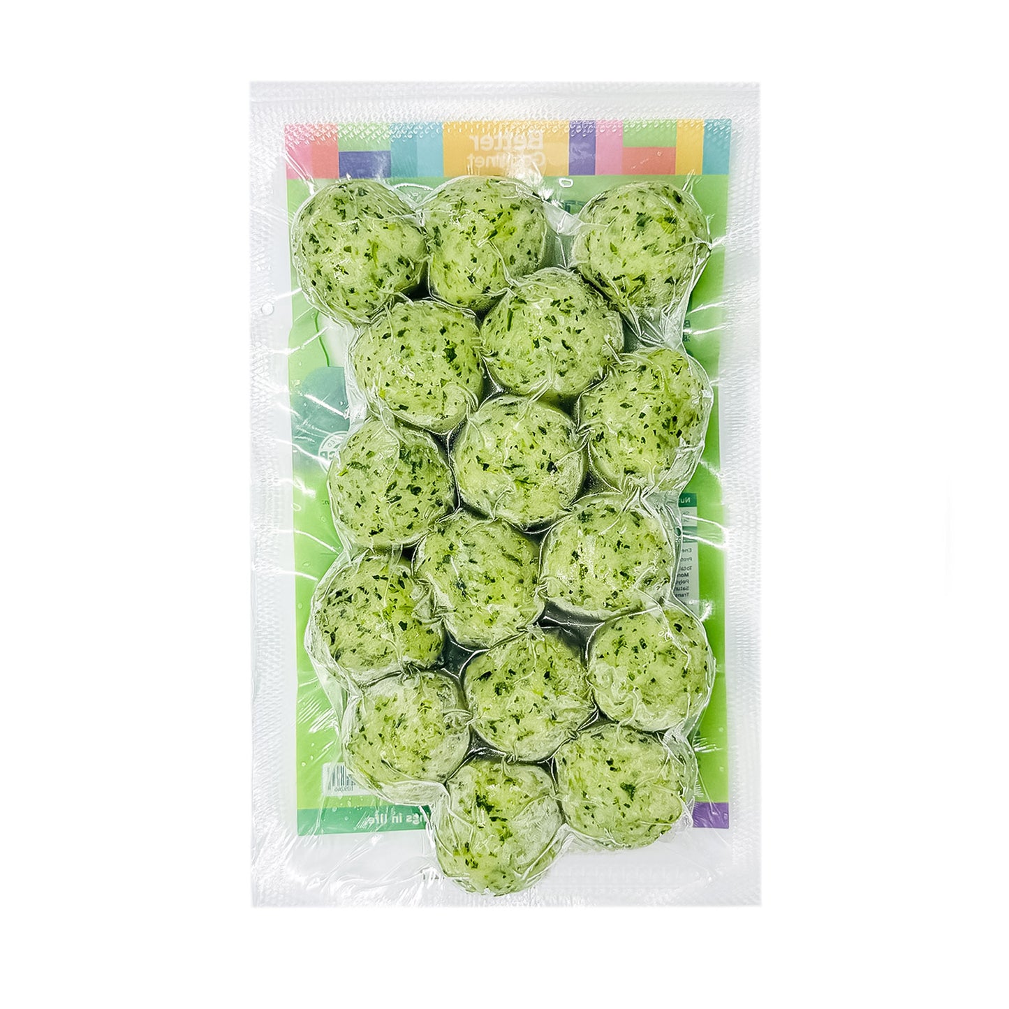 [FROZEN] Better Gourmet Better Spinach Fish Ball EA 200g