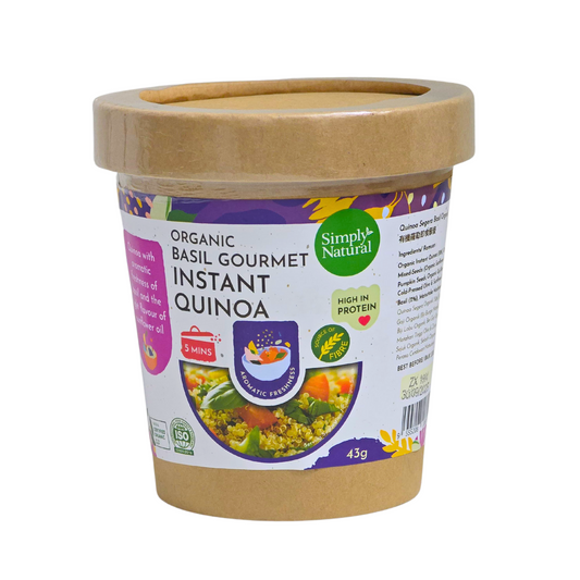 Organic Basil Gourmet Instant Quinoa
