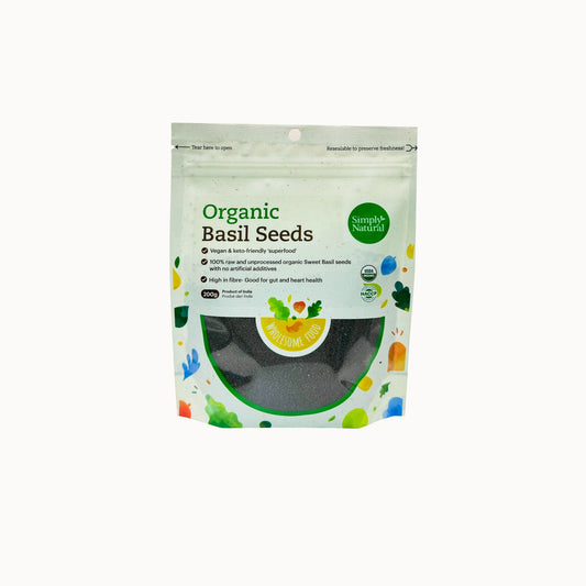 Simply Natural Organic Basil Seeds EA 200g