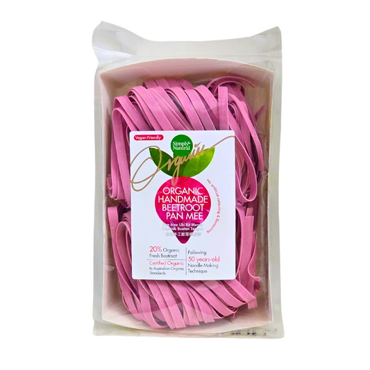 Simply Natural Organic Handmade Beetroot Pan Mee 200g