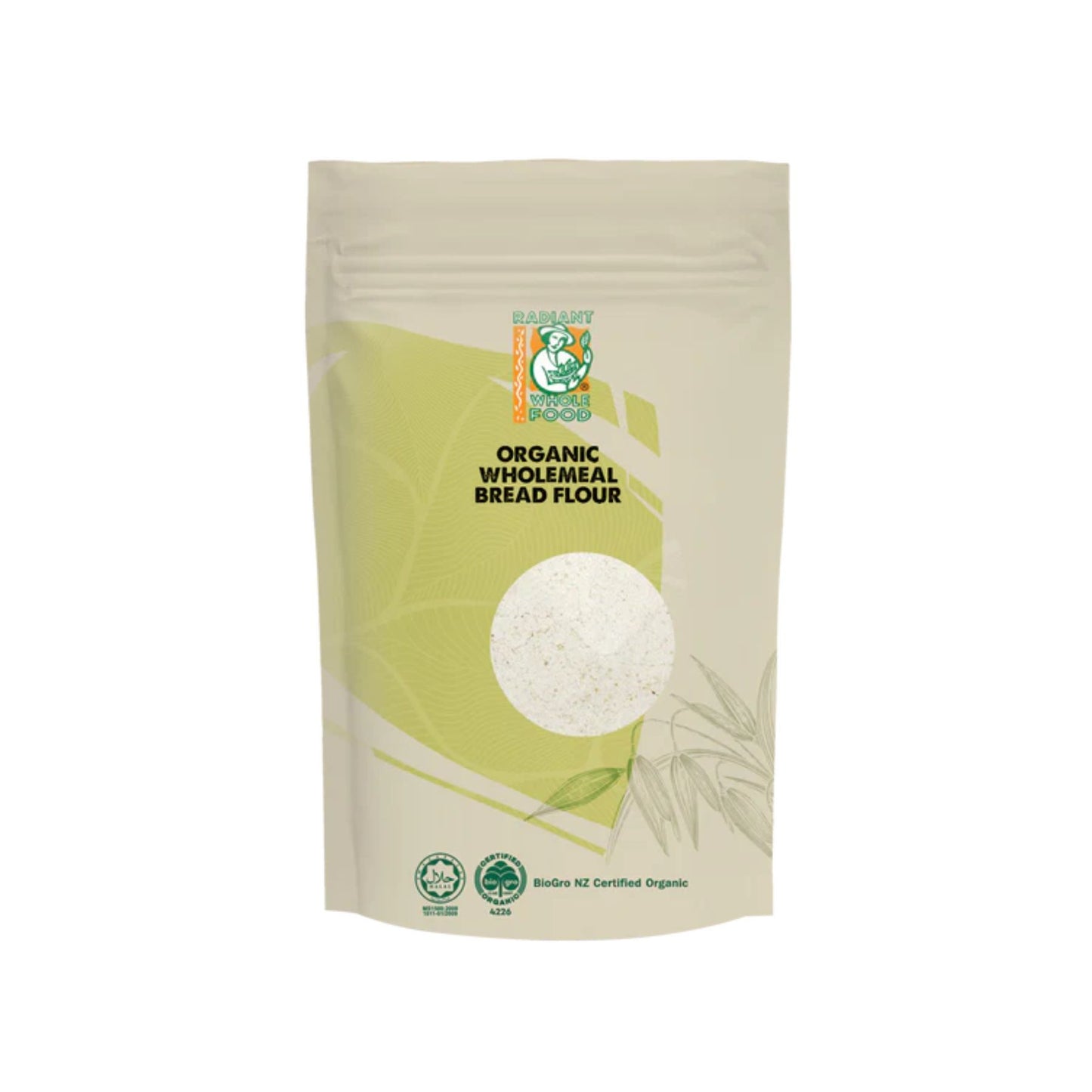 Radiant Organic Wholemeal Bread Flour 1kg