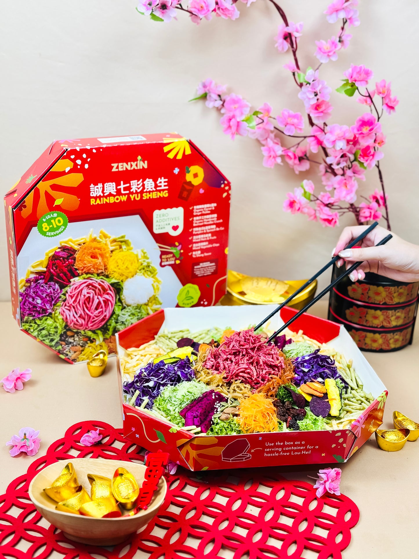 CNY Rainbow Yu Sheng 490g