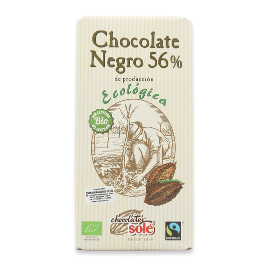 Solé Organic Dark Chocolate 56% 100g