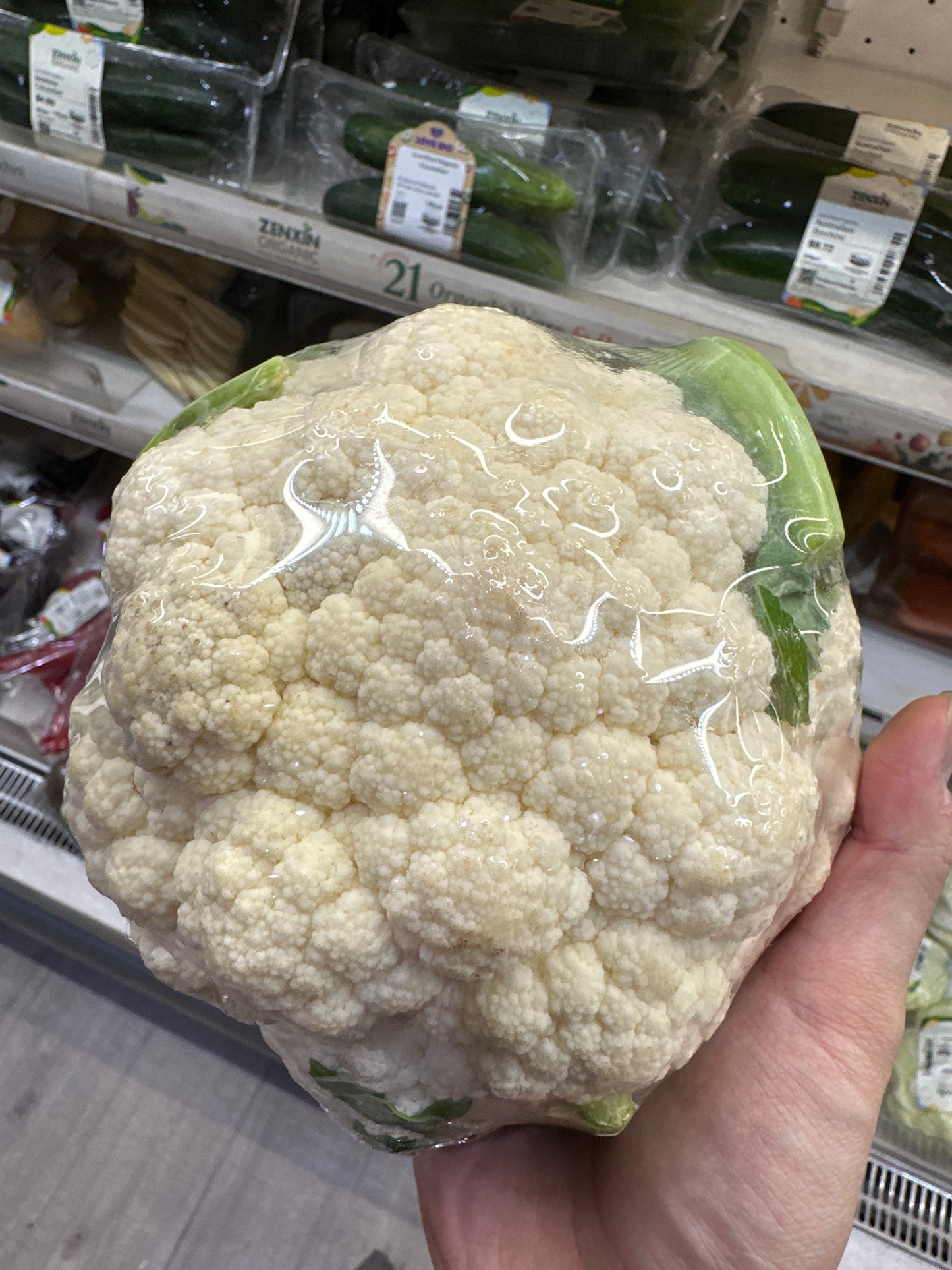 [FRESH] Organic Cauliflower 1pc 800g USA/Australia
