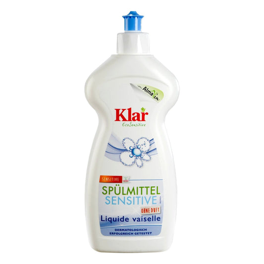 Klar Dishwashing Liquid Sensitive 500ml