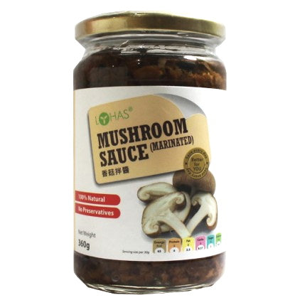 Lohas Mushroom Sauce Marinated