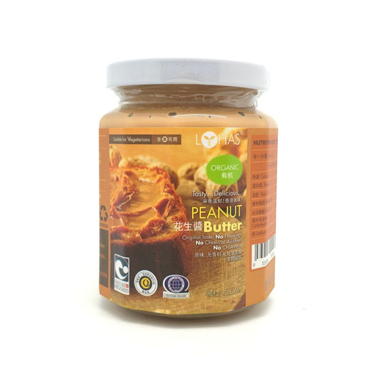 Lohas Organic Peanut Butter Creamy 300g