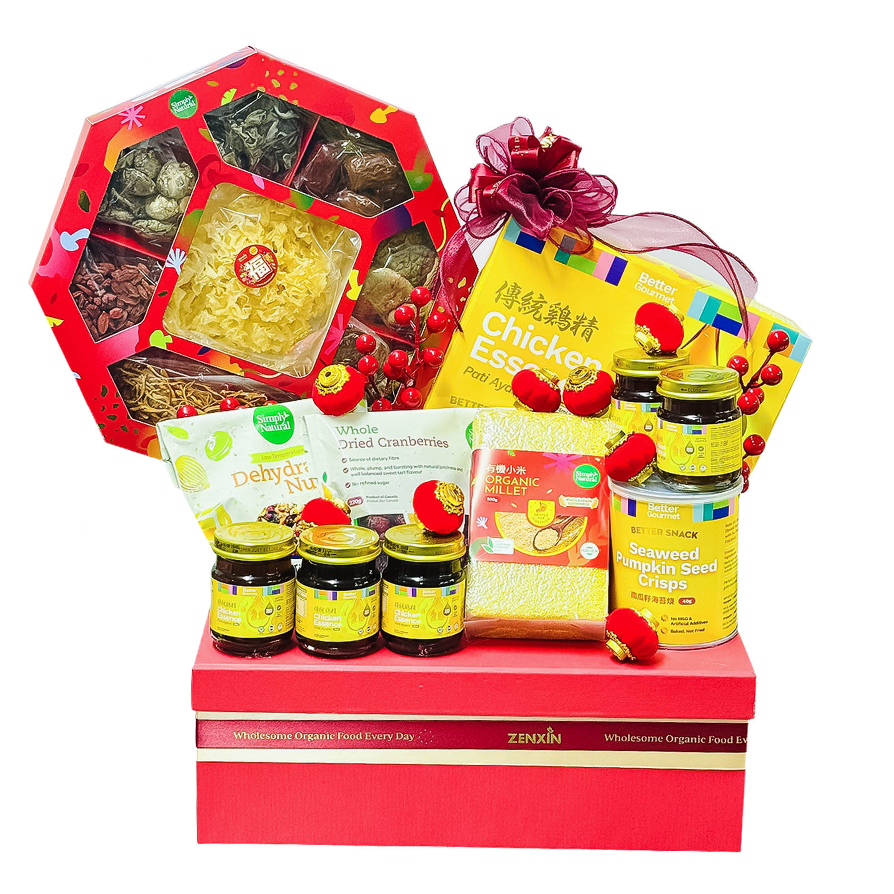 CNY Eight Treasures Wellness Hamper Gift Box