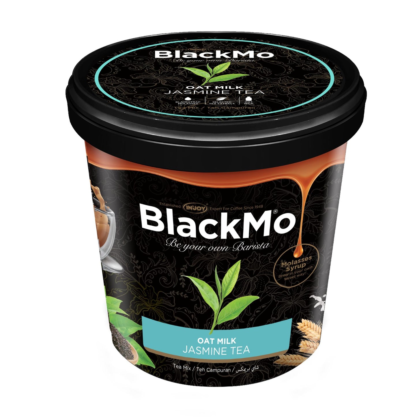 BlackMo Oat Milk - Jasmine Tea 10 x 34g