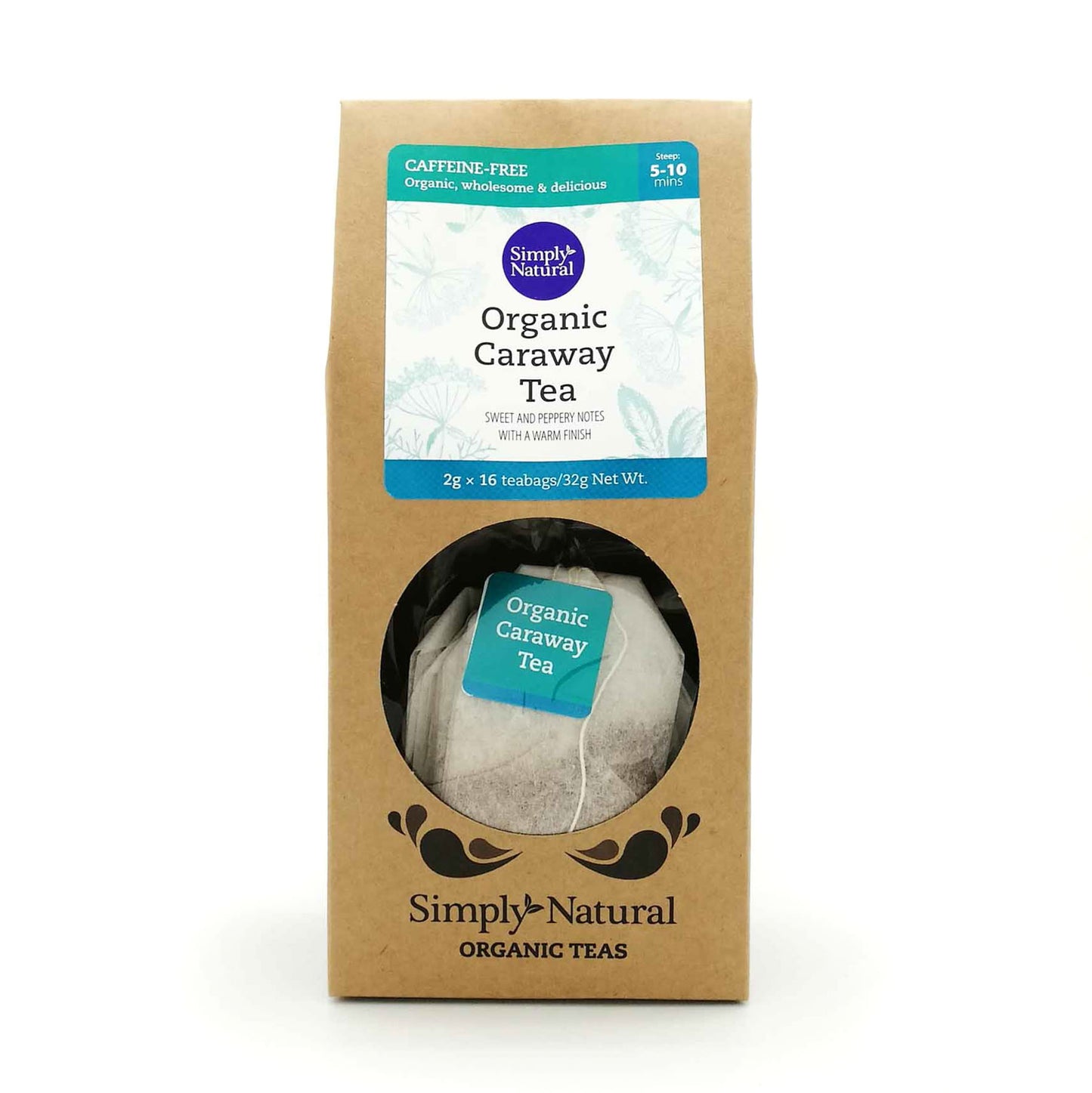 Simply Natural Organic Caraway Tea 16x2g