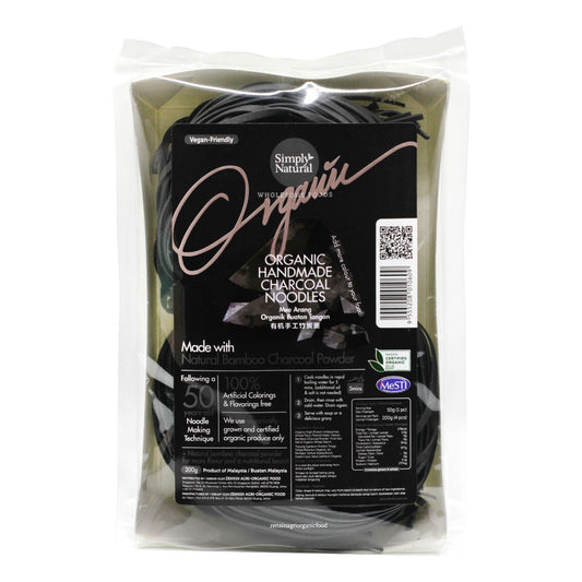 Simply Natural Organic Handmade Charcoal Noodles 200g