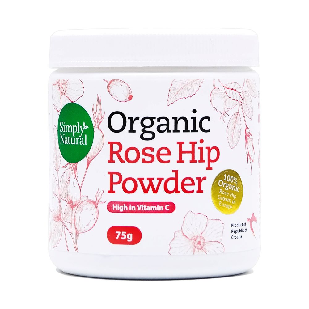 Simply Natural Organic Rose Hip Powder 75g