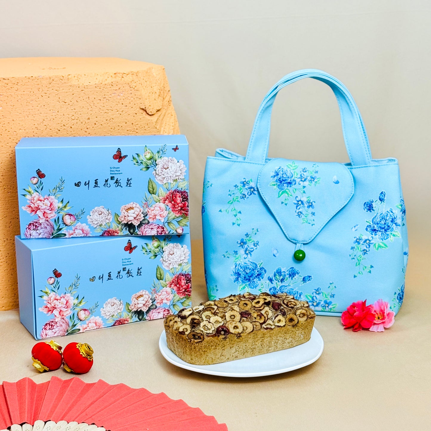 [PRE-ORDER] Si Chuan Dou Hua Sweet Prosperity Red Date Cake