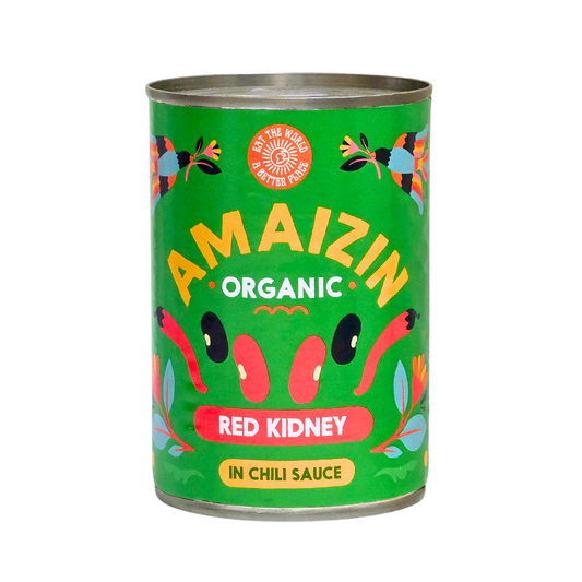 Amaizin Organic Canned Red Kidney in Chili Sauce 400g