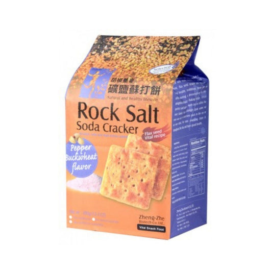 Smile99 Pepper Buckwheat Rock Salt Soda Crackers 365g