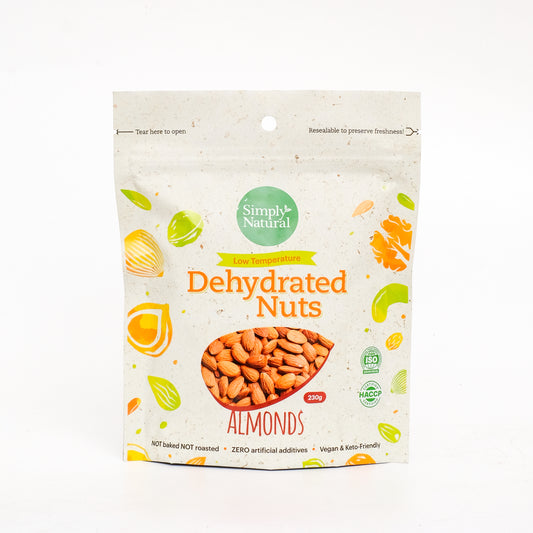 Simply Natural Dehydrated Almonds 230g