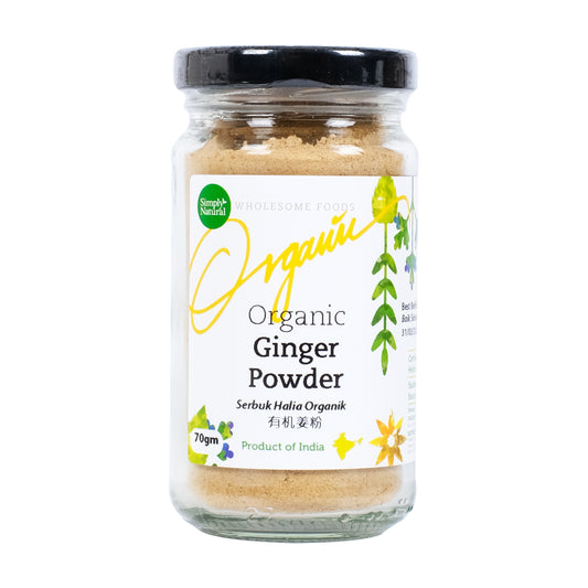 Simply Natural Organic Ginger Powder 70g