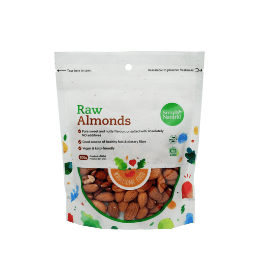 Simply Natural Premium Raw Almonds 200g