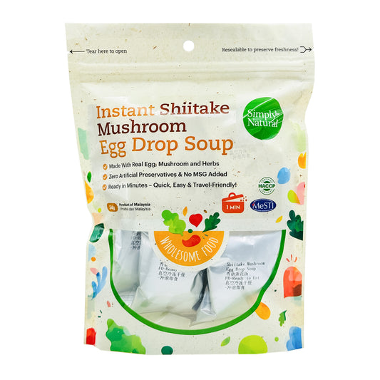 Simply Natural Instant Shiitake Mushroom Egg Drop Soup 54g