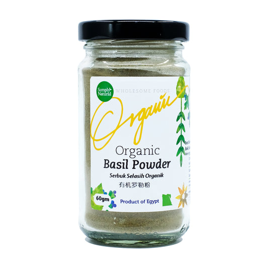 Simply Natural Organic Basil Powder 60g