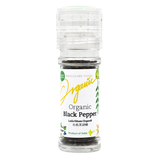 Simply Natural Organic Black Pepper Grinder 50g