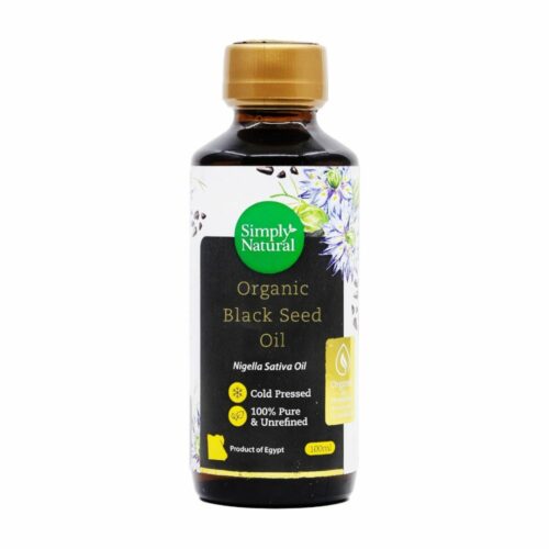 Simply Natural Organic Black Seed Oil- Habbatus Sauda 100ml Egypt