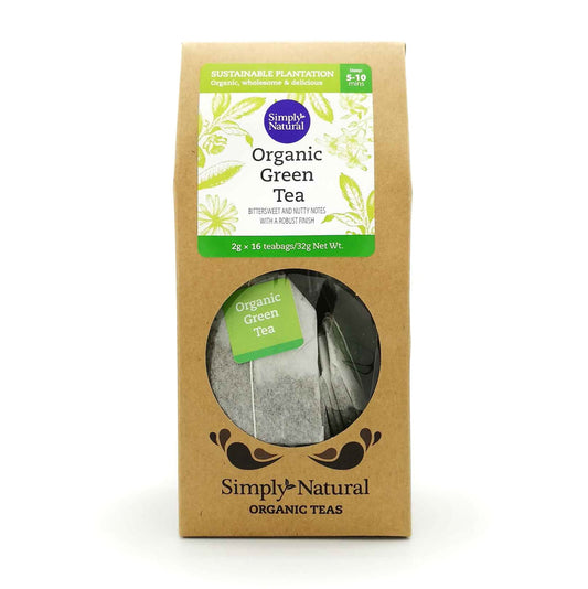 Simply Natural Organic Green Tea 16x2g