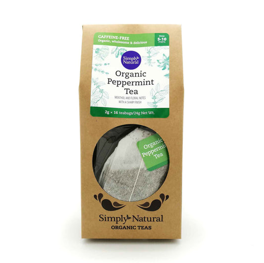 Simply Natural Organic Peppermint Tea 16x2g