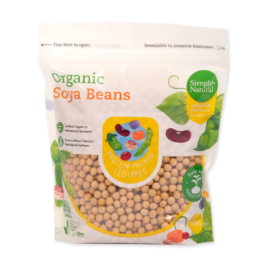 Simply Natural Soya Beans 500g