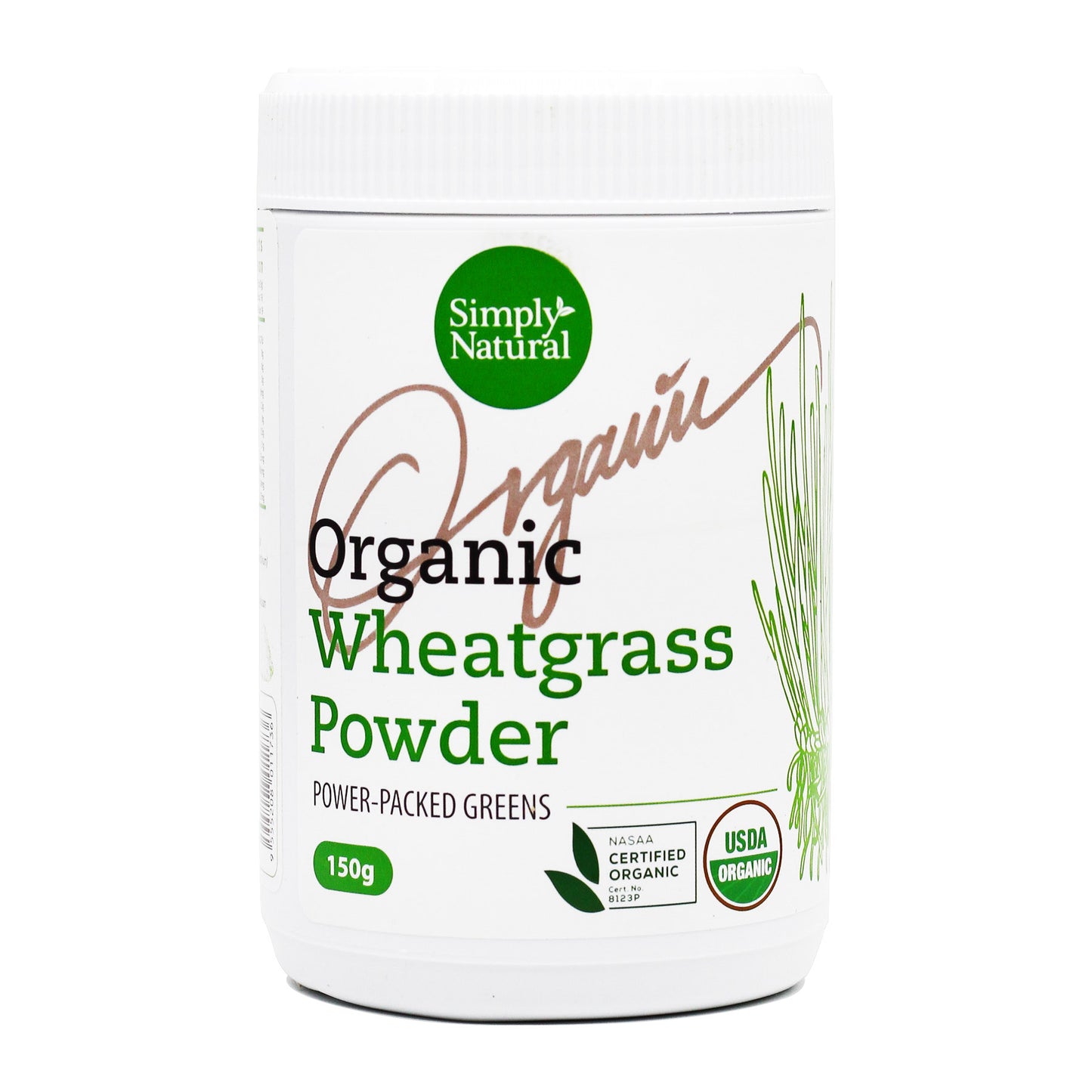 Simply Natural Wheatgrass Powder 150g