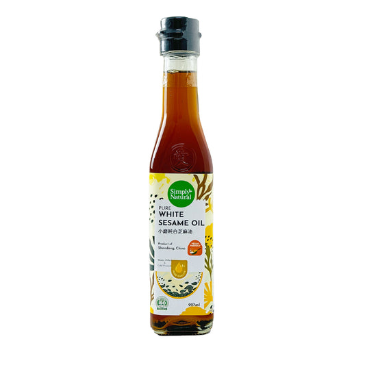 Simply Natural Pure White Sesame Oil 227ml