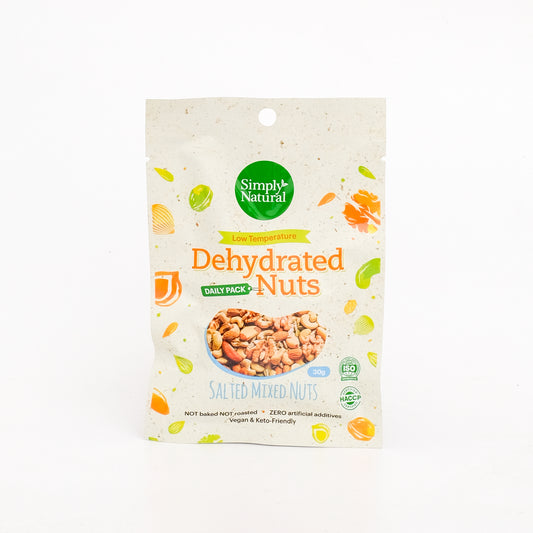 Simply Natural Dehydrated Nuts Daily Pack 30g - Multiple Flavours