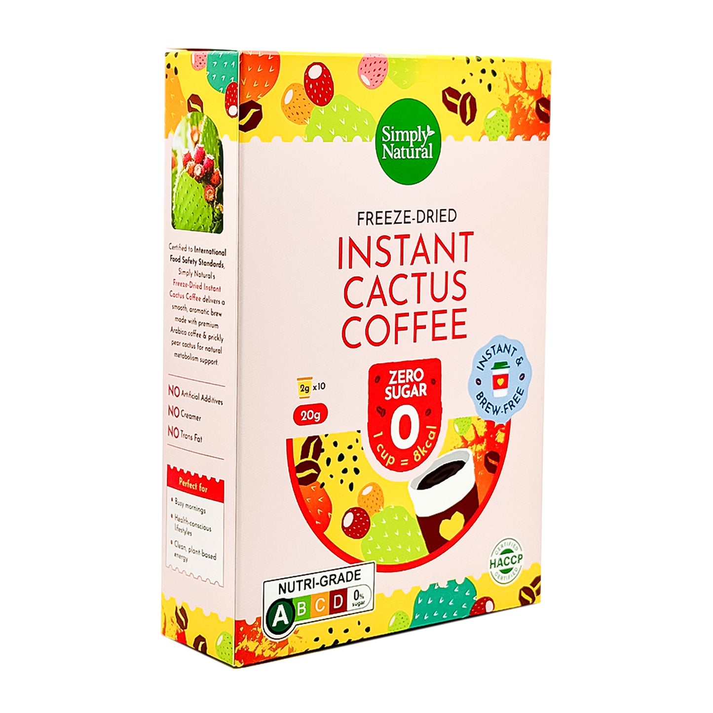 Simply Natural Freeze-Dried Instant Cactus Coffee 20g