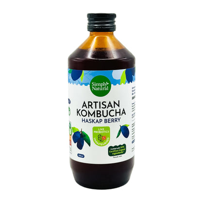 Simply Natural Haskap Berry Kombucha 250ml