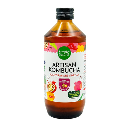 Simply Natural Pomegranate Vinegar Kombucha 250ml