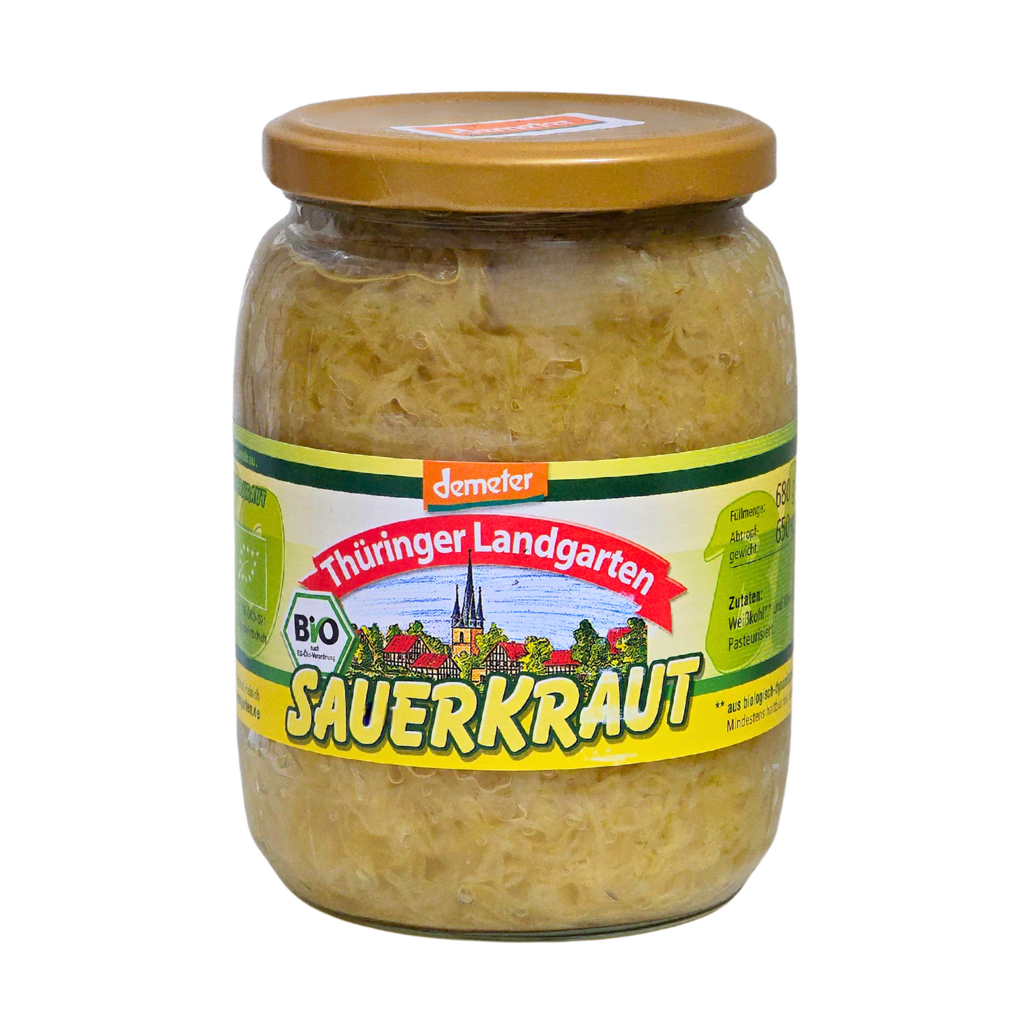 Demeter Thüringer Landgarten Sauerkraut