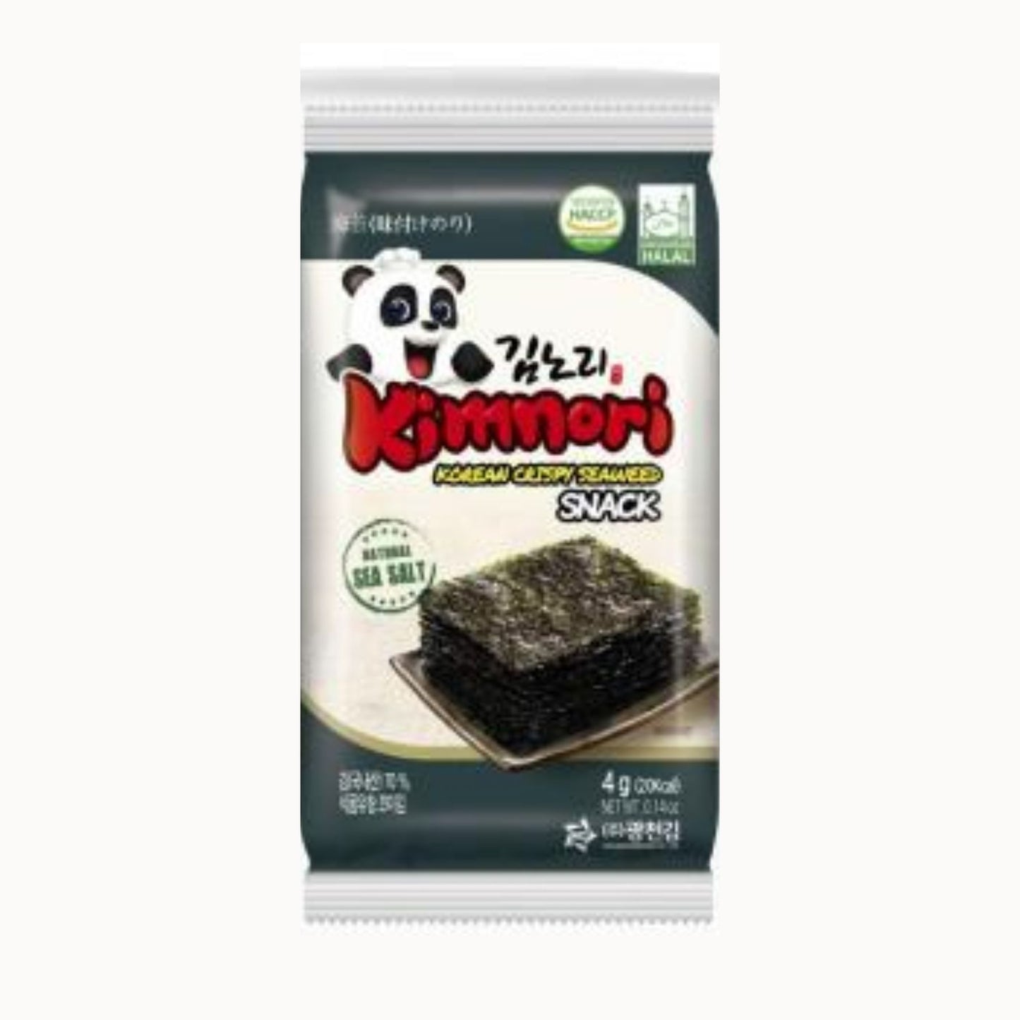 Kimnori Korean Crispy Seaweed Original 4g x 8