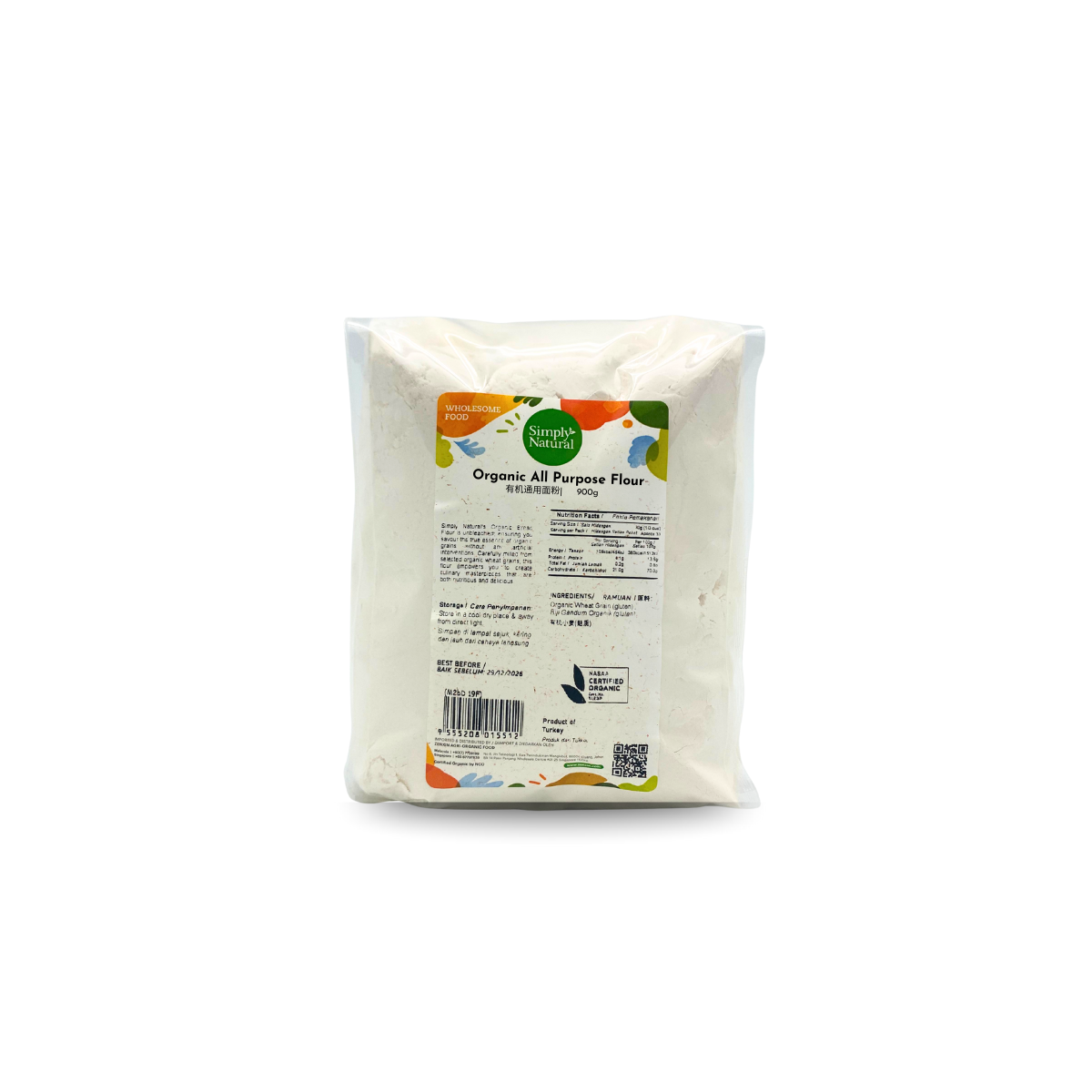 Simply Natural Organic All Purpose Flour 900g
