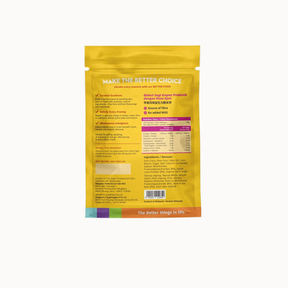 Better Gourmet Prebiotics Square Cracker w Apple Powder  EA 30g